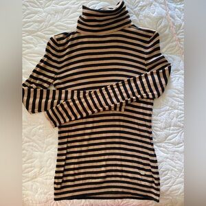 Ralph Lauren Striped Turtleneck Sweater